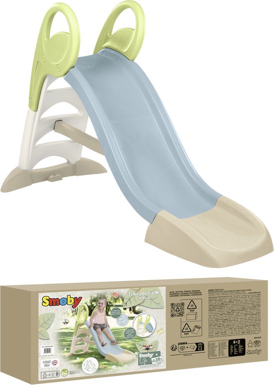 Smoby -Smoby Life - Glijbaan GM - Peuter - voor buiten - met wateraansluiting - vanaf 2 jaar