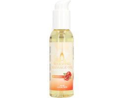 Warming Massage Oil with Pommegranate - 3.4 fl oz / 100 ml