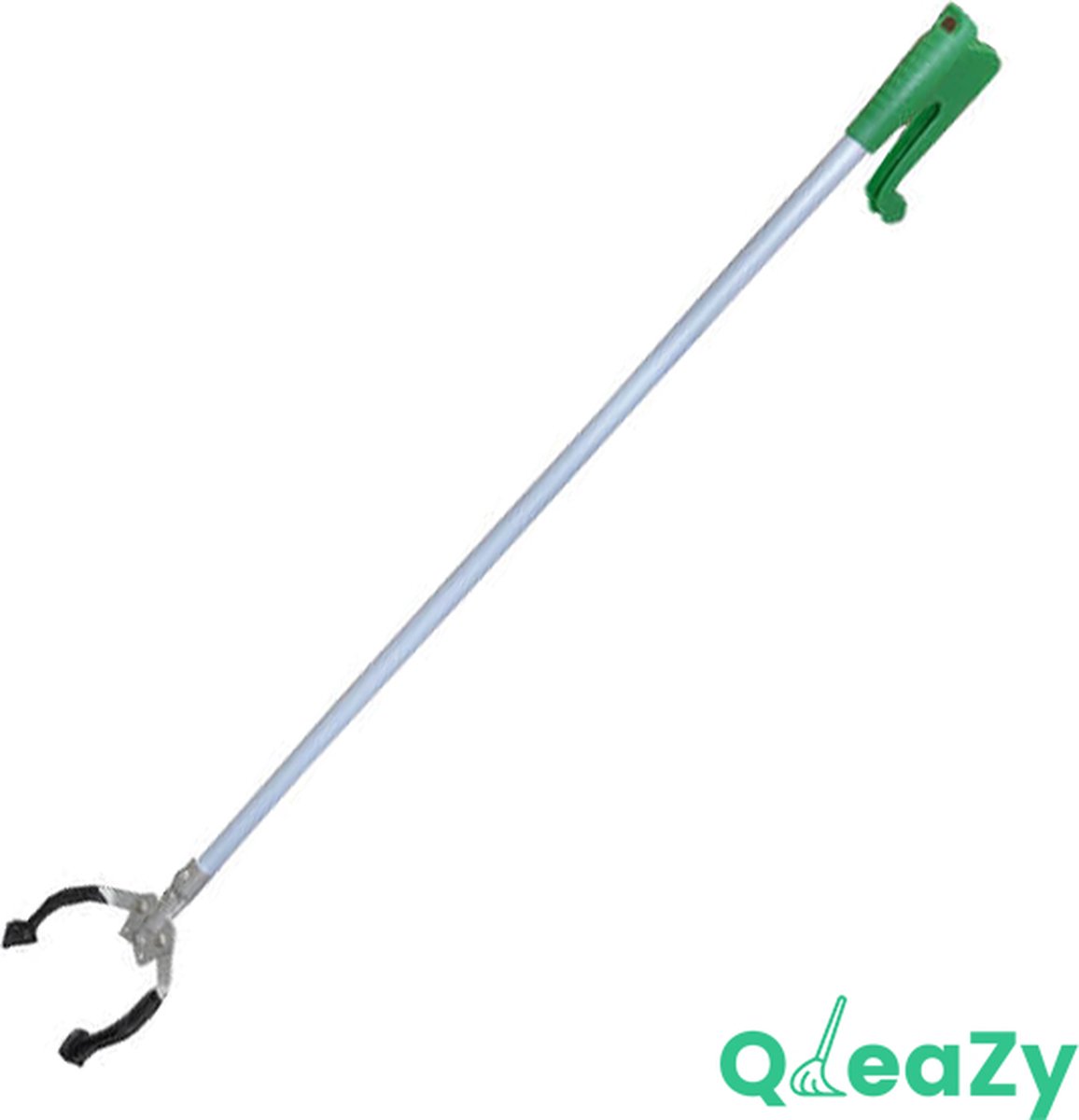 Aluminium PRO zwerfvuilgrijper met anti-slip grijpvingers 97cm - QleaZy - Afvalgrijper / Vuilgrijper PRO