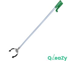Aluminium PRO zwerfvuilgrijper met anti-slip grijpvingers 97cm - QleaZy - Afvalgrijper / Vuilgrijper PRO