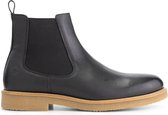 Travelin' Egleton - Bottes en cuir pour homme - 100 % cuir - Bottes Chelsea - Noir