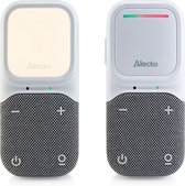 Alecto Babyfoon - Full Eco DECT Audio Babyfoon - Nachtlampje - Lange stand-by tijd - DBX135 - Wit Grijs