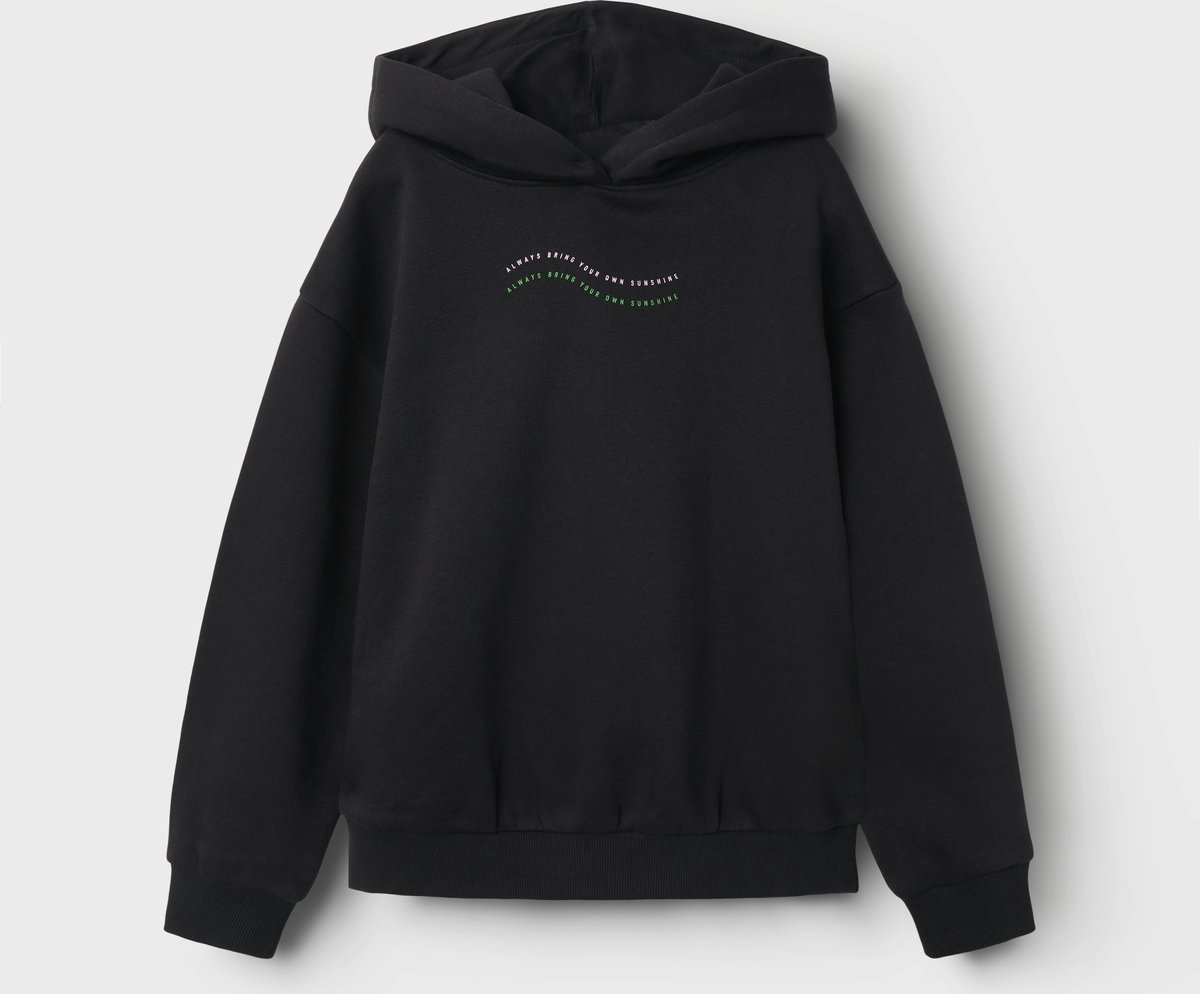 NAME IT - NKFDEVINA LS RLX SWE HOOD BRU - Meisjes - Sweaters