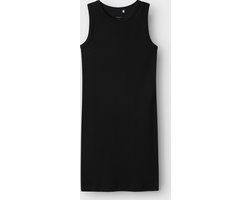 NAME IT NKFNAKAL SL SLIM DRESS NOOS Meisjes Jurk - Black
