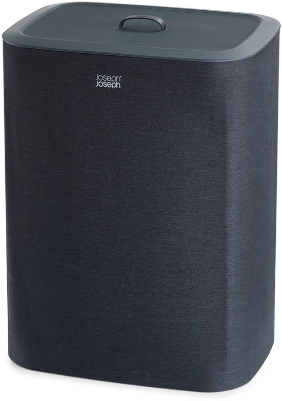 Joseph Joseph - Tota Wasmand 90 L - 2 Compartimenten - Zwart