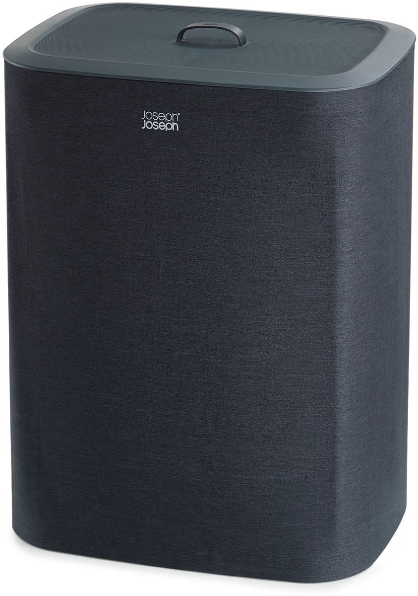 Joseph Joseph - Tota Wasmand  90 L - 2 Compartimenten - Zwart