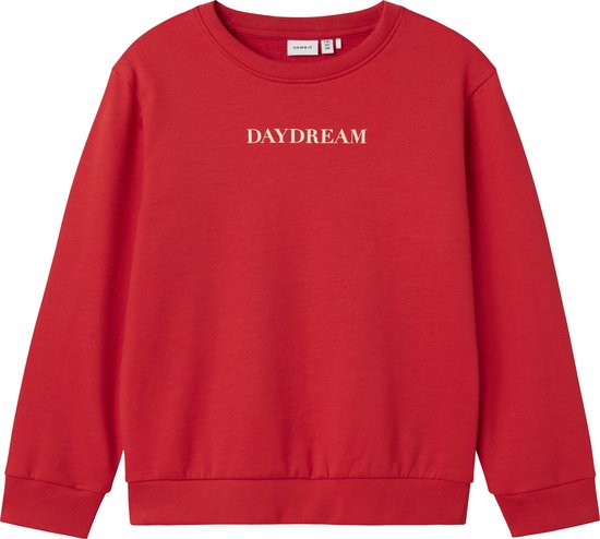 Pull Name It pour fille NORIANA Tomate Coupe régulière