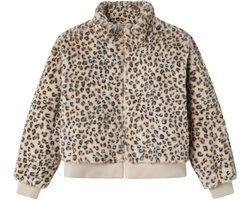 Name it winter winterjas meisjes - bruin - NkfMila