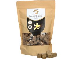 Excellent Horse Sweet Vanilla Blocks - 1 kg - Paardensnoepjes - Suikervrij - Paarden - Vanillesmaak - Brokjes - Beloning
