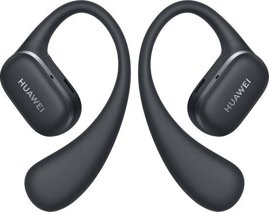 Huawei FreeArc Zwart| open-ear koptelefoon|140° Optimal Triangle Design voor een perfecte pasvorm| Exceptioneel geluid | IP57 waterbestendig