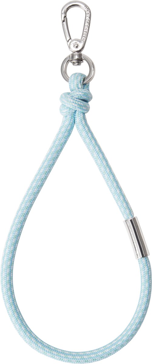 iDeal Of Sweden - Cord Phone Wristlet Multi Light Blue - Armband - Telefoonkoord - Universeel - Blauw