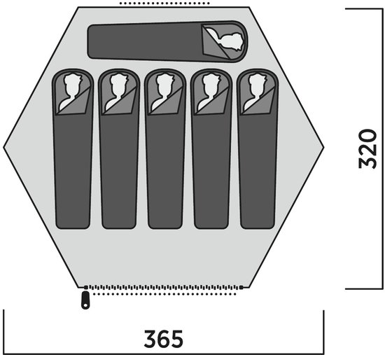 Easy Camp Tent Sandland Yurt van Easy Camp — afbeelding 2