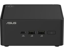 ASUS NUC 15 PRO RNUC15CRHU500002 - Barebone - Intel Core Ultra 5 225H - Intel Arc 130T Graphics - 2x SO-DIMM DDR5 - M.2 SSD - Wi-Fi 7 - Bluetooth 5.4 - Zwart