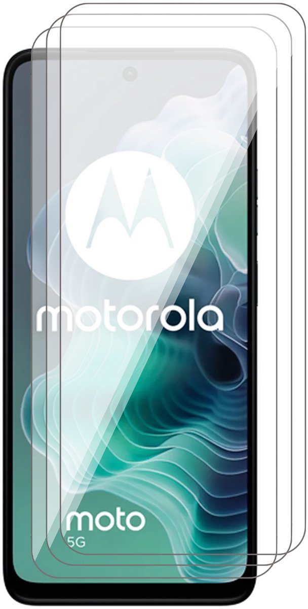 Screenprotector geschikt voor Motorola Moto G35 / G75 - 3x Glas Screen Protector