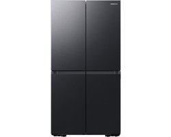 Samsung RF59C701EB1, Vrijstaand, Frans deur, Zwart, Touch, LED, Binnenin