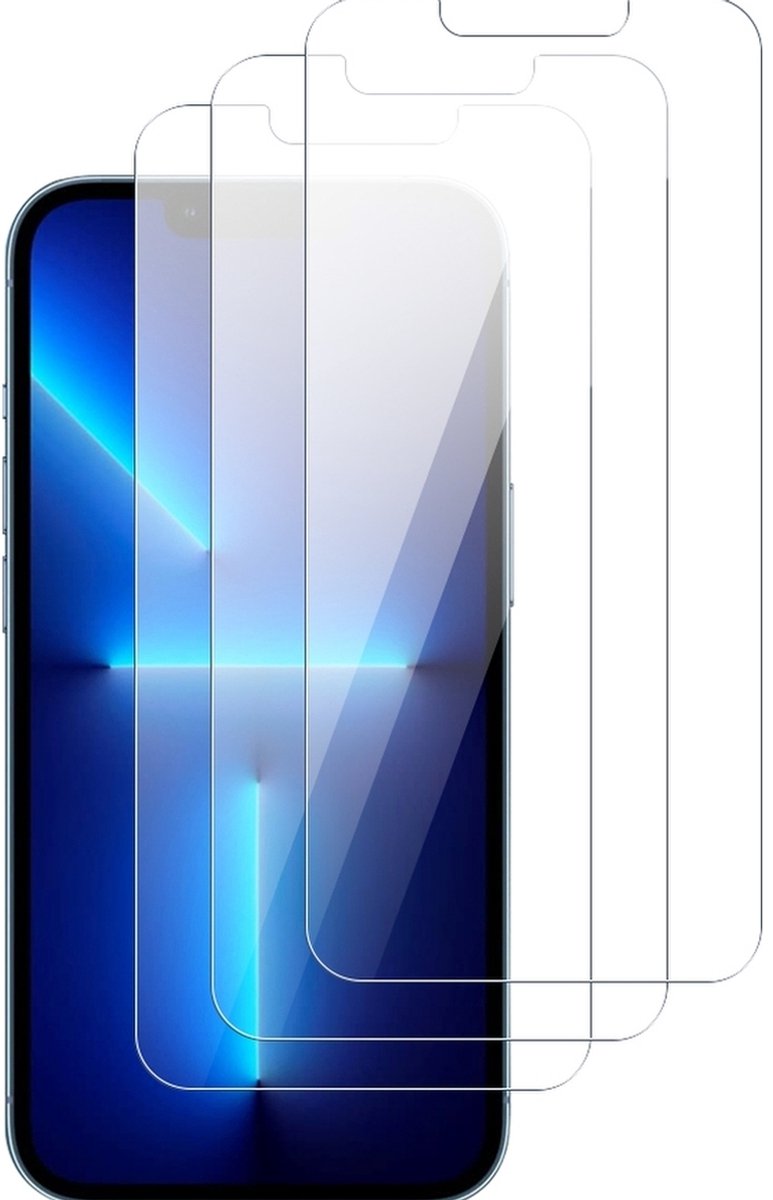 Mobigear Screenprotector geschikt voor Apple iPhone 16e | Mobigear Screenprotector Folie - Case Friendly (3-Pack)