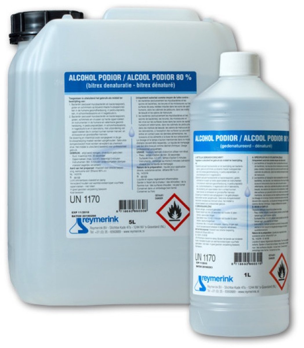 Reymerink podior 80% - Desinfectie - 5L