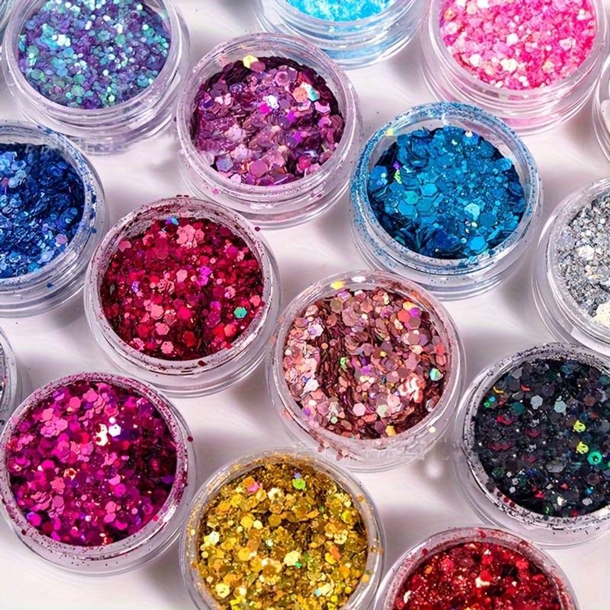 GlittersXL® - Huid Lijm voor Chunky Glitters - Glitterlijm voor Lichaam en Gezicht - Biologisch Afbreekbaar Festival Glitters - Face & Body Jewels Make-up - Glittergel Tattoo - Glitter Gel Glue — cadeau in Verzorging - foto 3