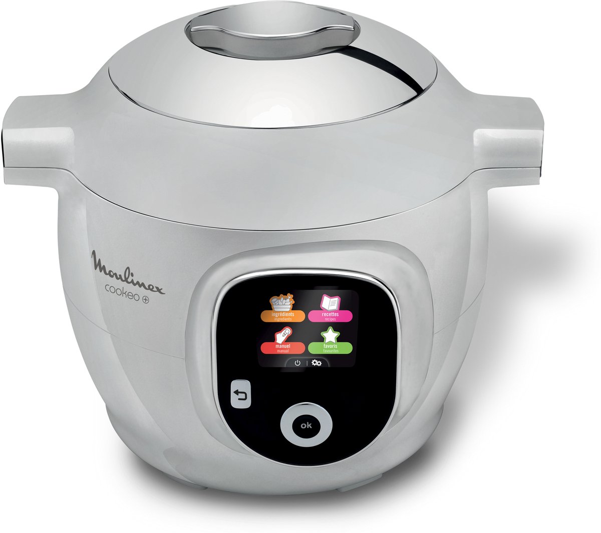Afbeelding 3 van Moulinex Cookeo+ CE854B10 Intelligente Hogedruk Multicooker 6 liter met 6 programma's, 80 recepten - Grijs