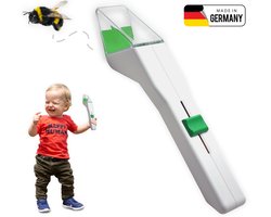 Timto Insectenvanger - Spinnenvanger - Vliegenvanger - Insectenpotje voor kinderen - Insectenkijker - Spinnen verjager - Wespenval - Wespenverjager - Duurzaam - Snapy - Voor Binnen - Wespen - Vlieg - Lange Steel - Insectendoos - Insectenzuiger