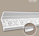 Corniche 150128F Profhome Moulure décorative flexible design intemporel classique blanc 1,97 m