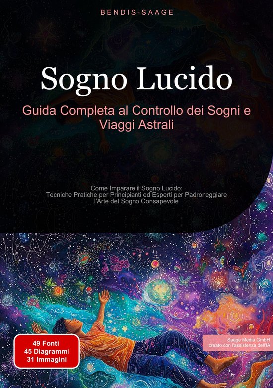 Sogno Lucido: Guida Completa al Controllo dei Sogni e Viaggi ... - cover