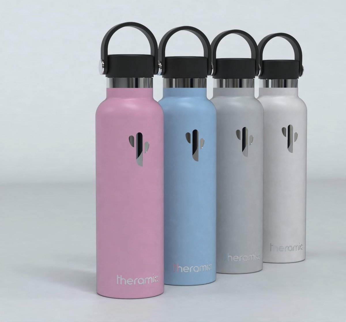 600 ml Flessenwarmer - Thermoswaterfles van Roestvrij Staal met Dubbelwandige Isolatie en Roze Coating