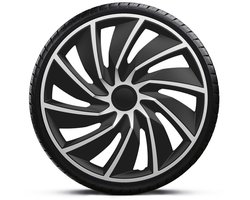 Gorecki Wieldoppenset Turbo Van 17" Zwart/Zilver