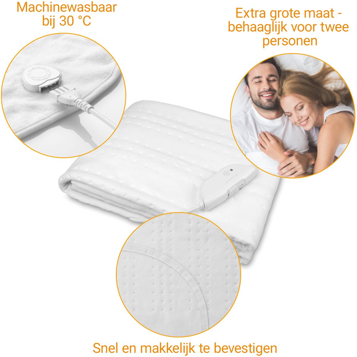 Afbeelding 3 van Medisana HU 676 - Warmte-onderdeken maxi