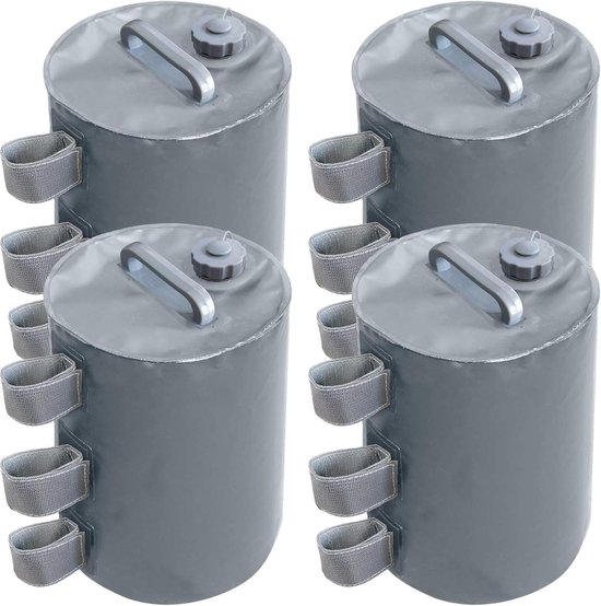 4 stuks 24 x 45 cm watergewichttassen, outdoor tentbevestiging, paviljoenpoten, pvc, waterzak, paviljoen, gewichten, paviljoen, staander met water te vullen, voor tuintenten, baldakijn, zwart 4 stuks 24 x 45 cm watergewichttassen, outdoor tentbevestiging, paviljoenpoten, pvc, waterzak, paviljoen, gewichten, paviljoen, staander met water te vullen, voor tuintenten, baldakijn, zwart