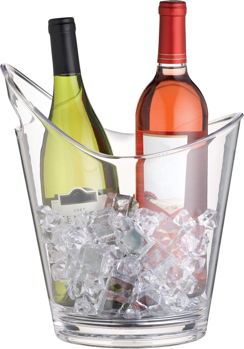 Wijnkoeler Ontwerp 2 Fles met Handvat 10 L