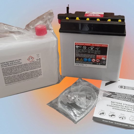 Moto M30 YB5L-B accu 5Ah 70A 12Volt Voor Scooters Motoren Alarmsystemen en meer