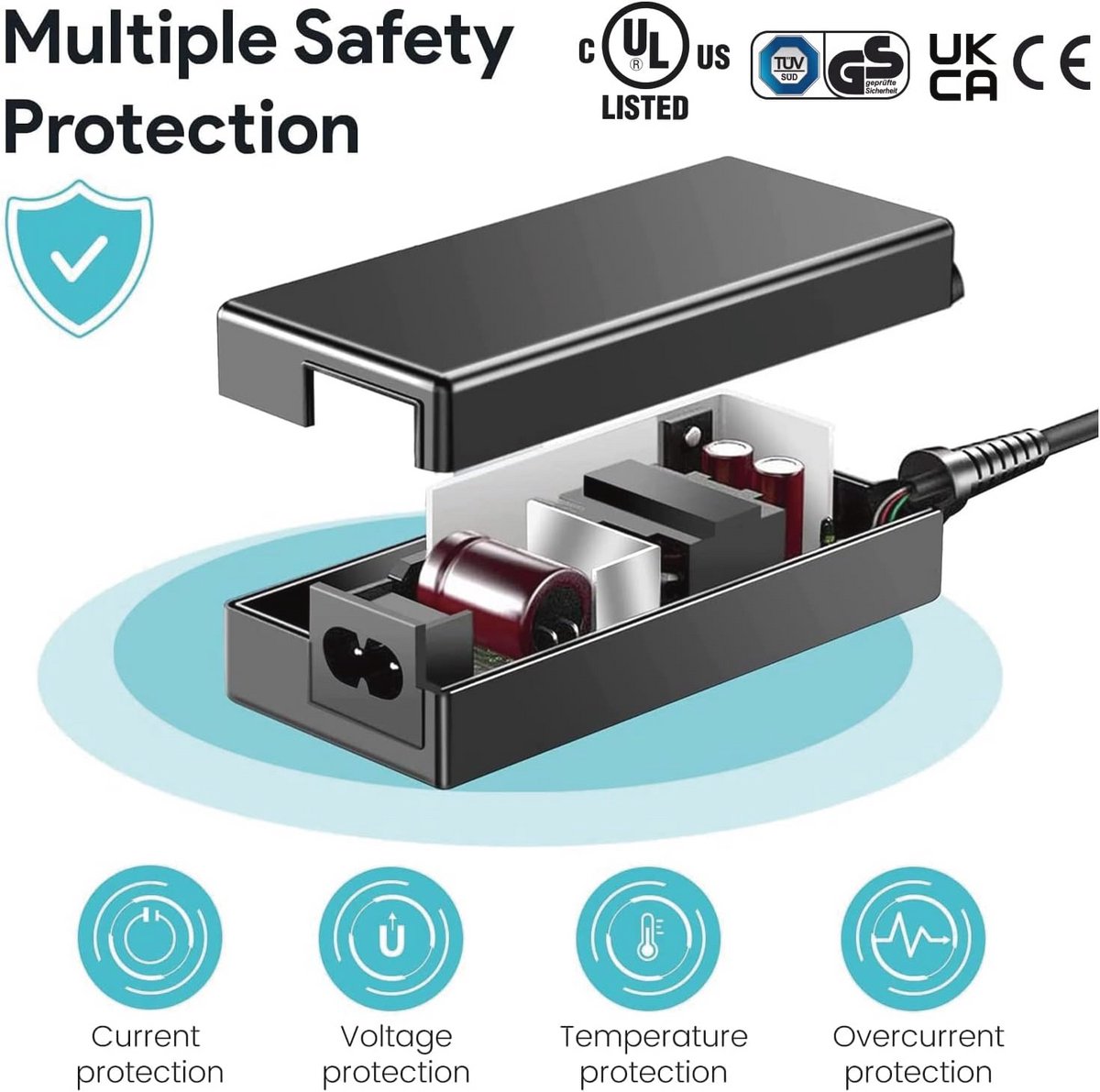 Afbeelding 3 van Netadapter voor Elektrische Relaxstoelen 29V 2A Zwart