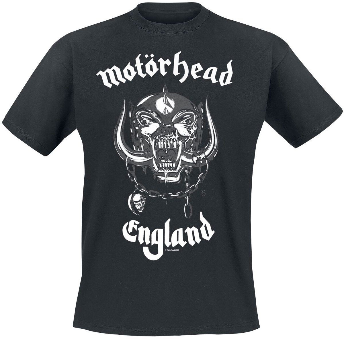 Motörhead England Heren T-shirt - zwart - 5XL