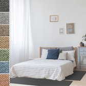Tapis de chambre Karat en Sisal-Optik - Sabang - 3 parties - Anthracite - 1 Lisse : 67 x 330 cm + 2 Lisse : 67 x 130 cm