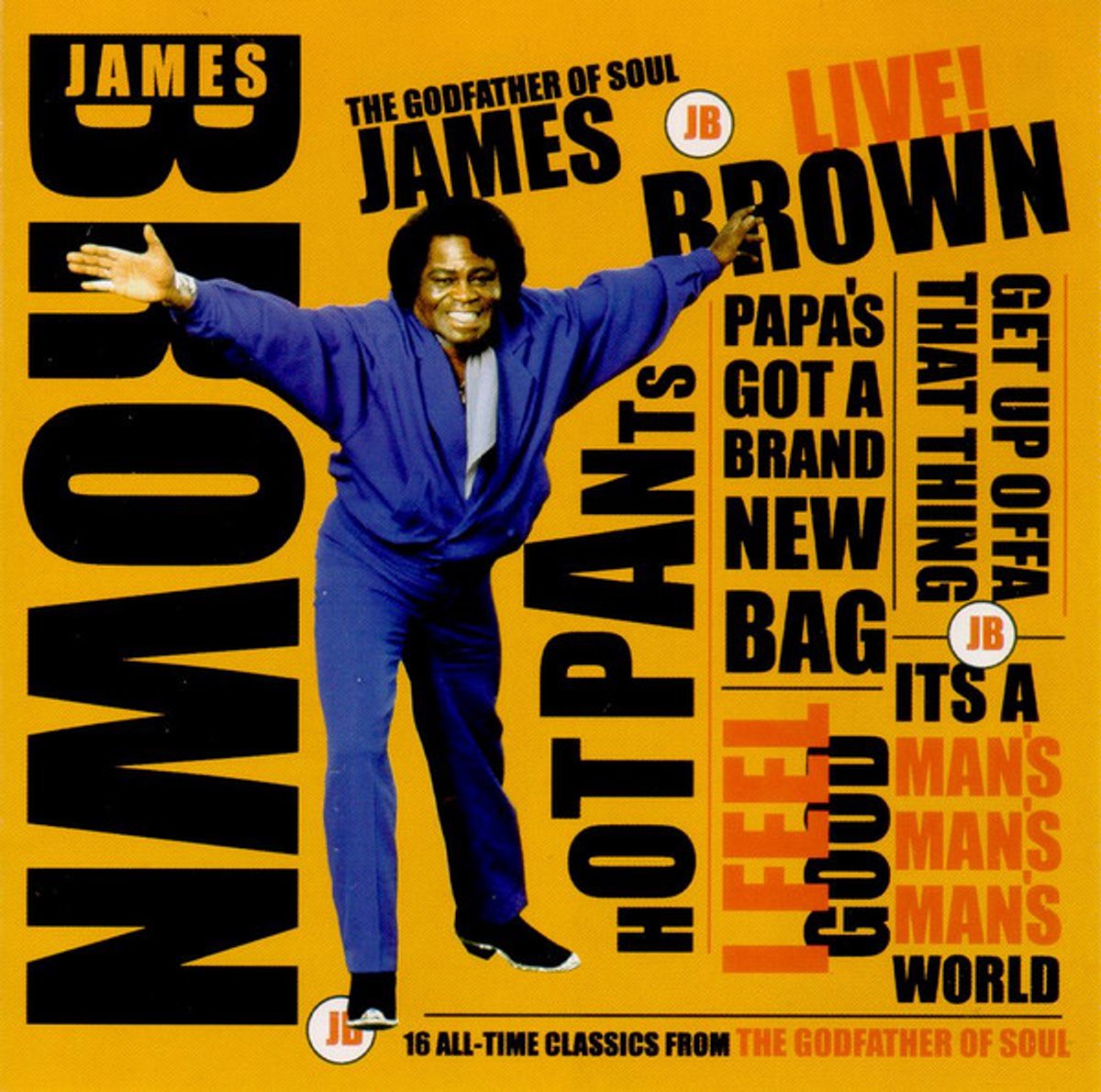 James Brown – Live! - Cd Album