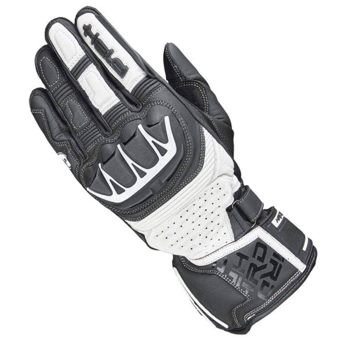 HELD Revel 3.0 Motorhandschoenen Zwart-Wit maat 9