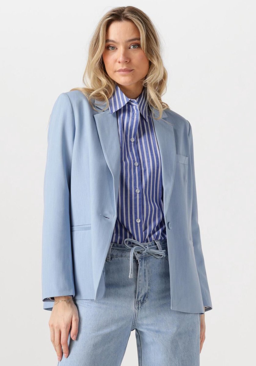 Moves Haizy Blazer 2737 Blazers Dames - Lichtblauw - Maat 40