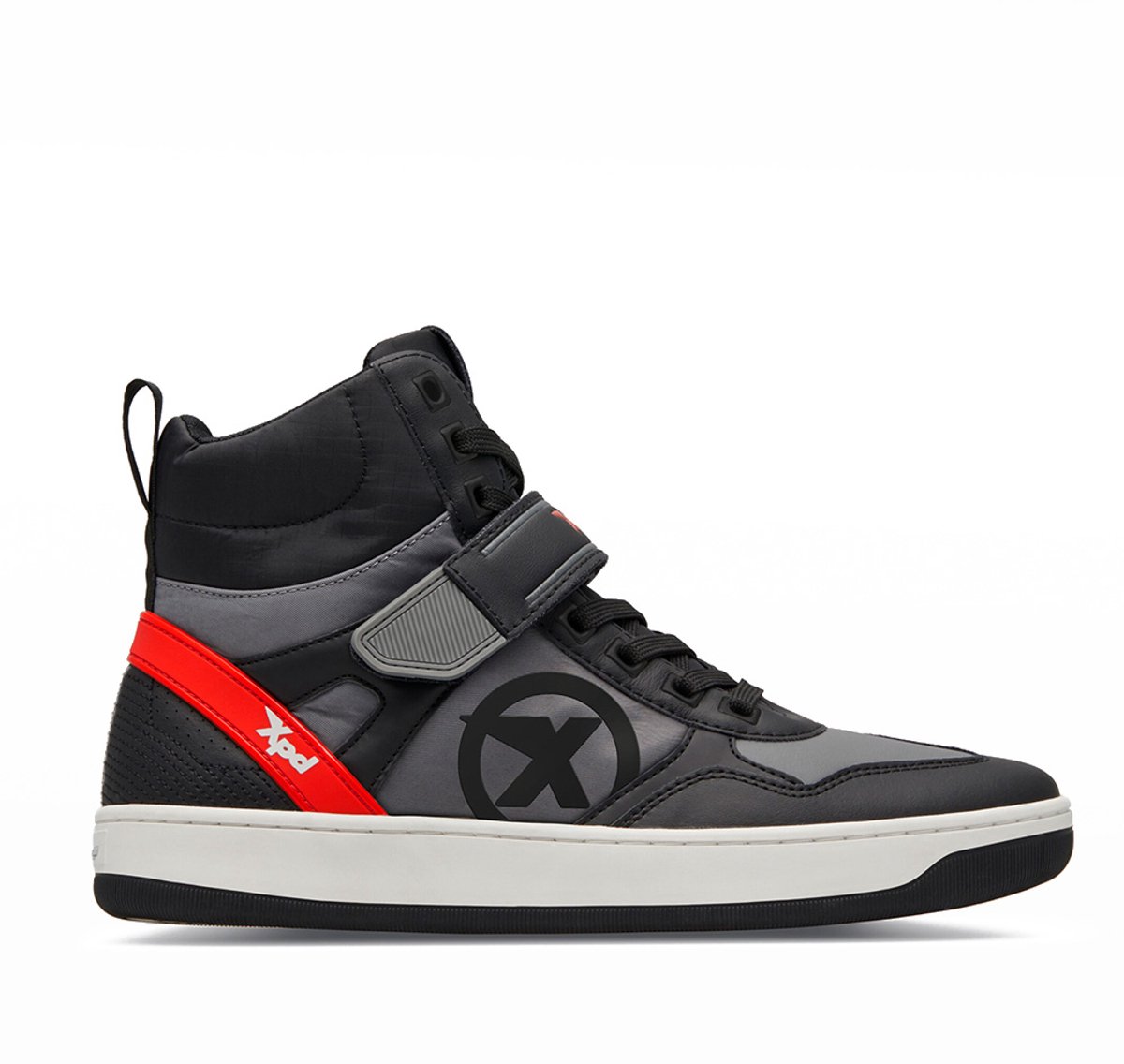 XPD Moto Pro Sneakers Antraciet Rood - Maat 42 - Laars