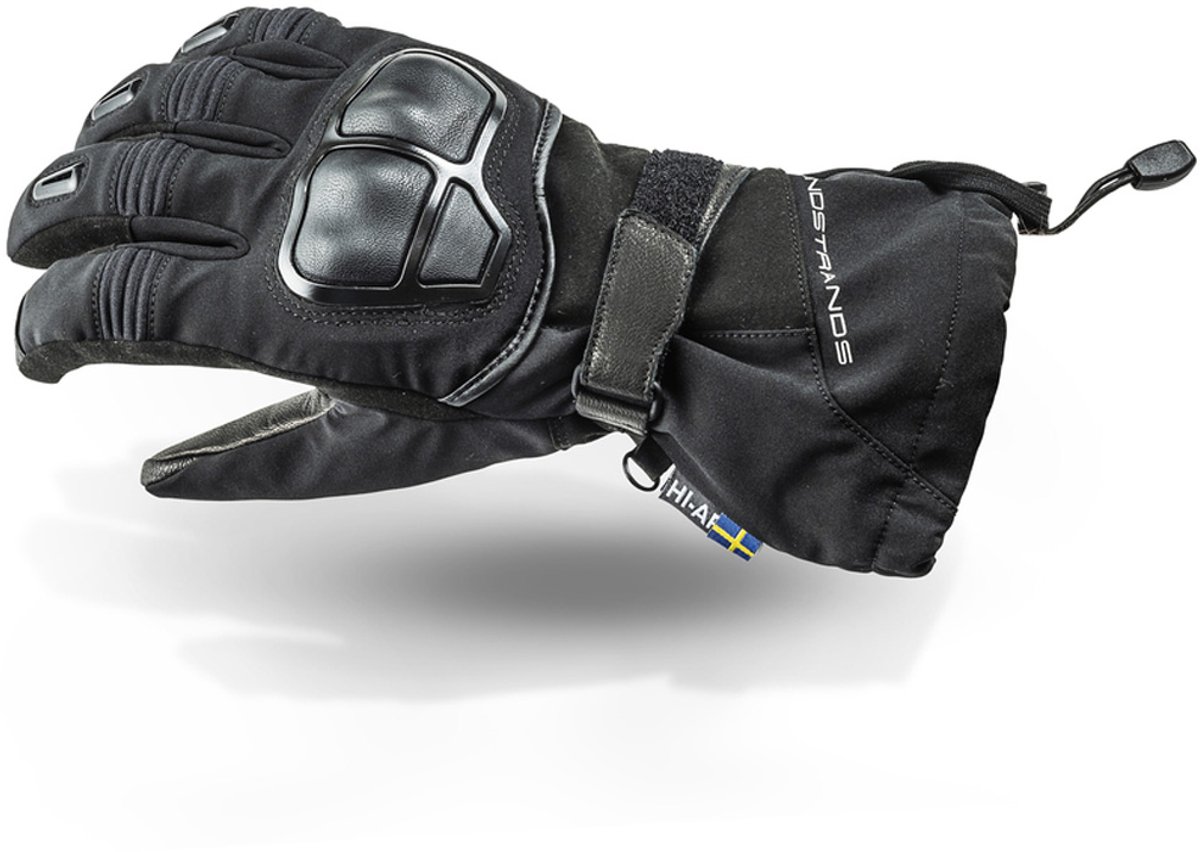 Lindstrands Hede Zwart Handschoenen - Handschoen