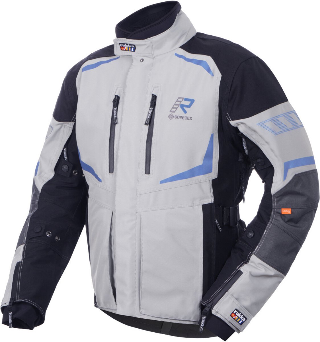 Rukka Ventu-R Grijs Waterdichte Textiele Motorjas - Jas