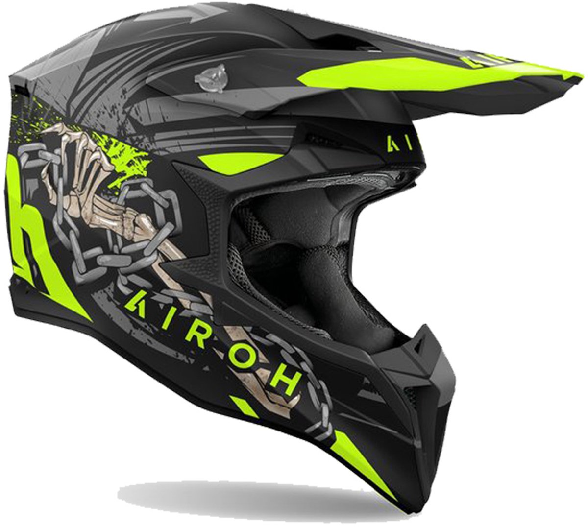 Airoh Wraaap Darkness Offroad Helm - Helm