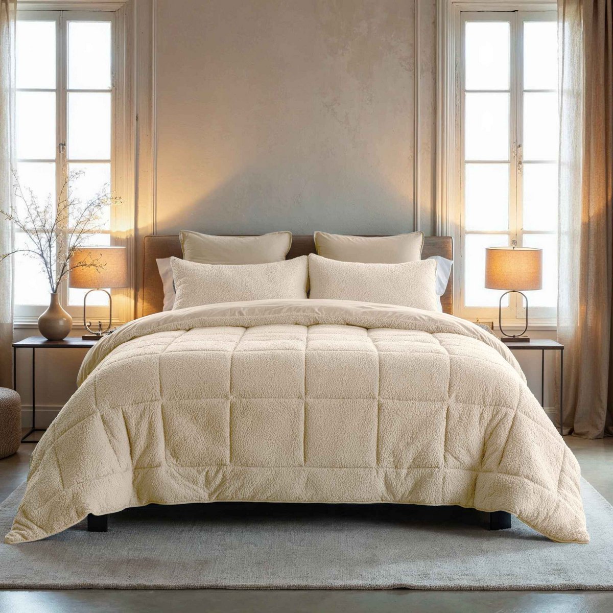 Zelesta® Teddybed Creme 240x200
