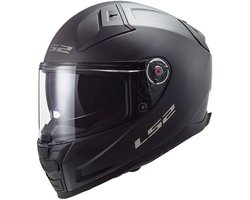 LS2 Helm Vector II FF811 mat zwart met Cardo intercom 4X maat L