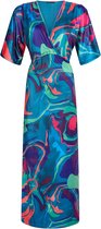 Chic by Lirette - Robe kimono Lotus Sorobon - Turquoise profond - M