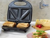 Bol.com Sandwichmaker met antiaanbaklaag – perfecte en gemakkelijke tosti's in enkele minuten! 750W – toaster broodrooster – toa... aanbieding