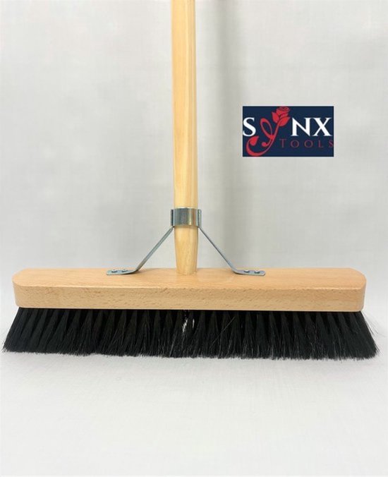 Synx Tools Klauwbezem en Blik Set - 28cm