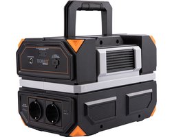 Technaxx TX-202 Draagbare Powerstation - Zonne Generator - 6x USB - 600W - 230V Stopcontact - AC/DC/USB/USB-C