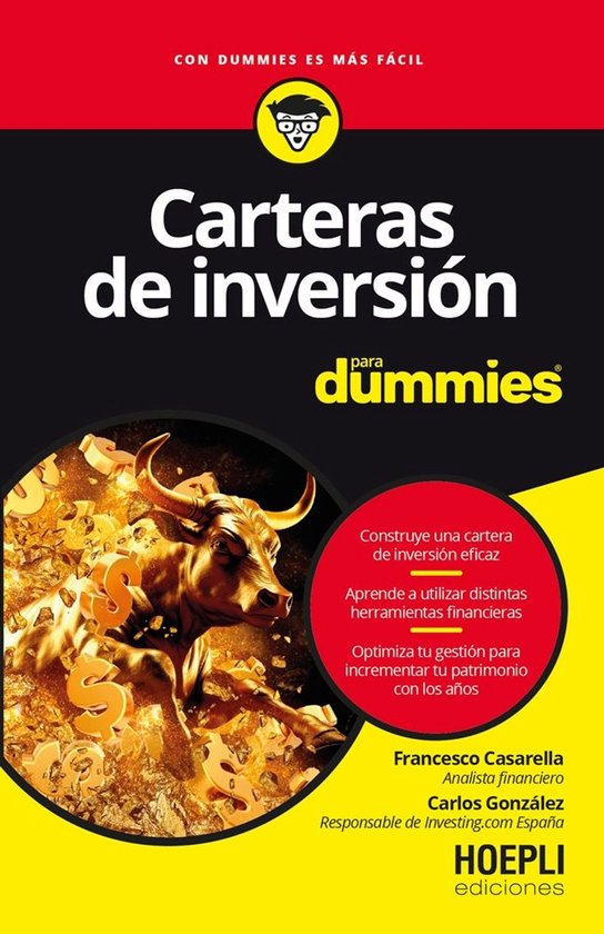 Carteras de inversión para dummies - cover