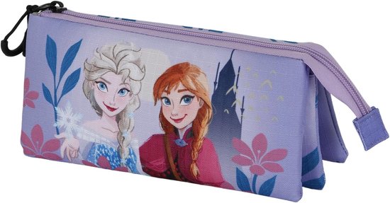 Karactermania Frozen Lieve 3D etui pennenzak Lila 23 x